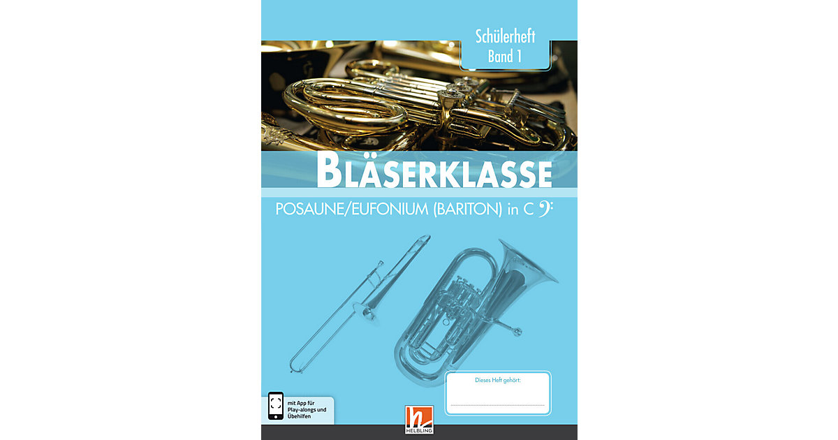Buch - 5. Klasse, Schülerheft - Posaune / Eufonium (Bariton). Bd.1 von Helbling Verlag