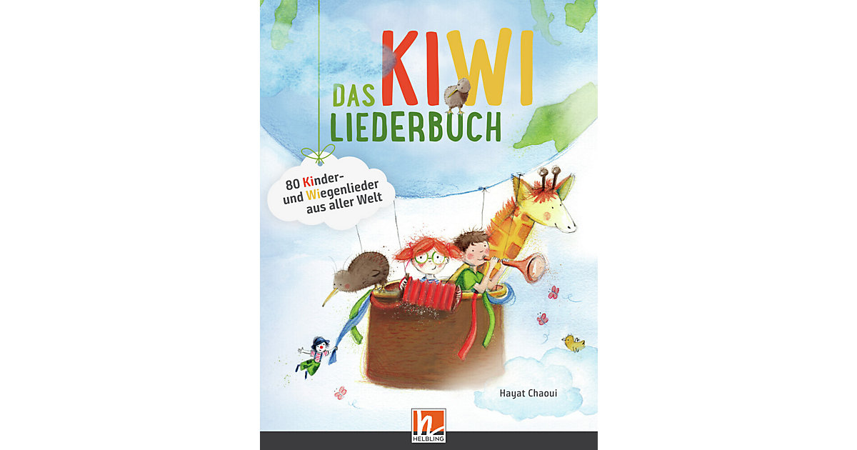 Buch - Das KIWI-Liederbuch, mit Audio-CD von Helbling Verlag