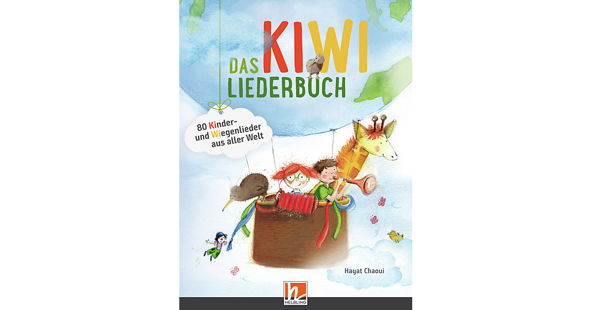 Buch - Das KIWI-Liederbuch, mit Audio-CD Buch - Das KIWI-Liederbuch, mit Audio-CD von Helbling Verlag