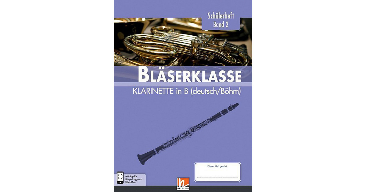 Buch - Leitfaden Bläserklasse: 6. Klasse, Schülerheft - Klarinette von Helbling Verlag