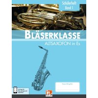 Leitfaden Bläserklasse. Schülerheft Band 1 - Altsaxofon von Helbling Verlag