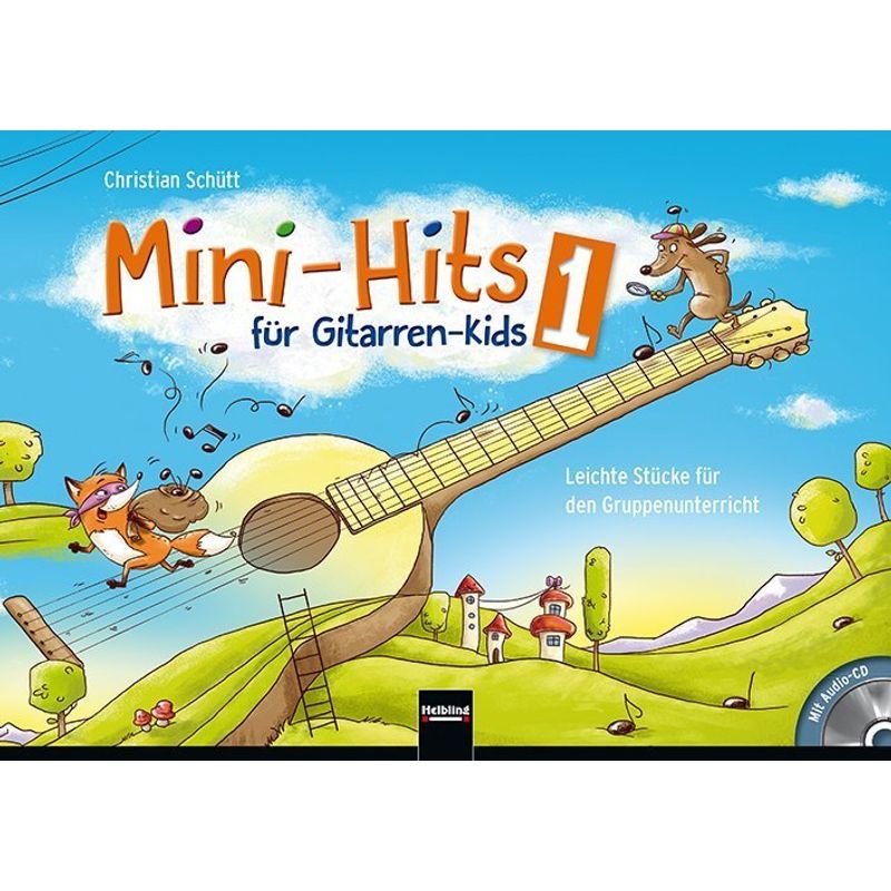 Mini-Hits für Gitarren-Kids, m. Audio-CD.Tl.1 von Helbling Verlag