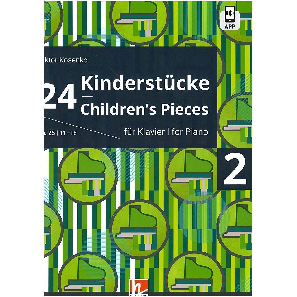 Helbling 24 Kinderstücke Band 2 Nr. 11 - 18 Notenbuch Helbling 24 Kinderstücke Band 2 Nr. 11 - 18 Notenbuch von Helbling