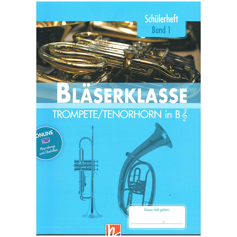 Helbling Bläserklasse Trompete/Tenorhorn in Bb Band 1 Lehrbuch von Helbling