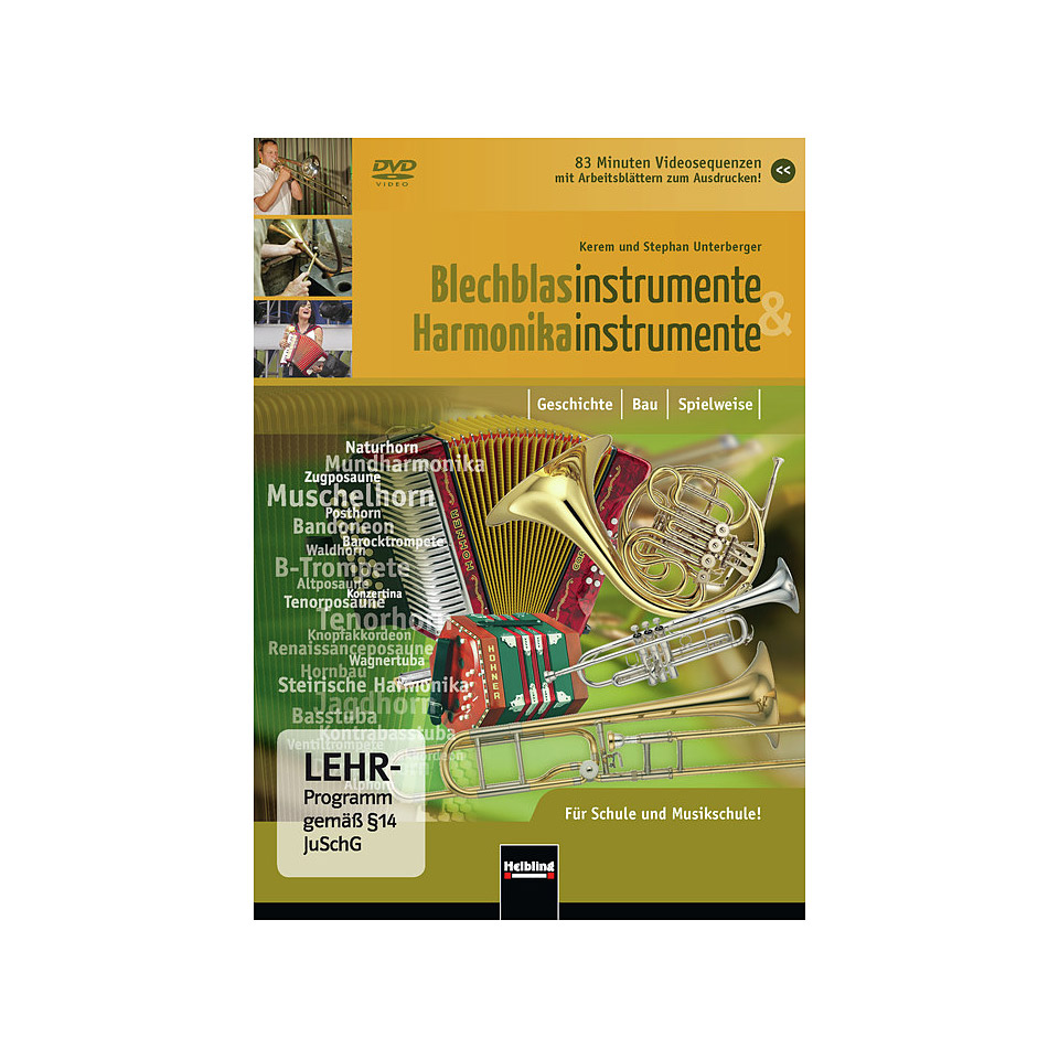 Helbling Blechblasinstrumente & Harmonikainstrumente DVD von Helbling
