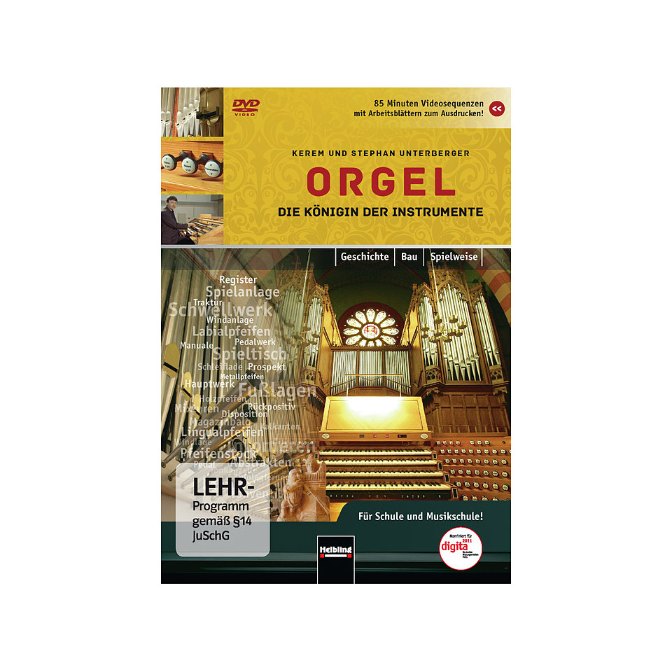 Helbling Die Orgel - DIe Königin der Instrumente DVD von Helbling
