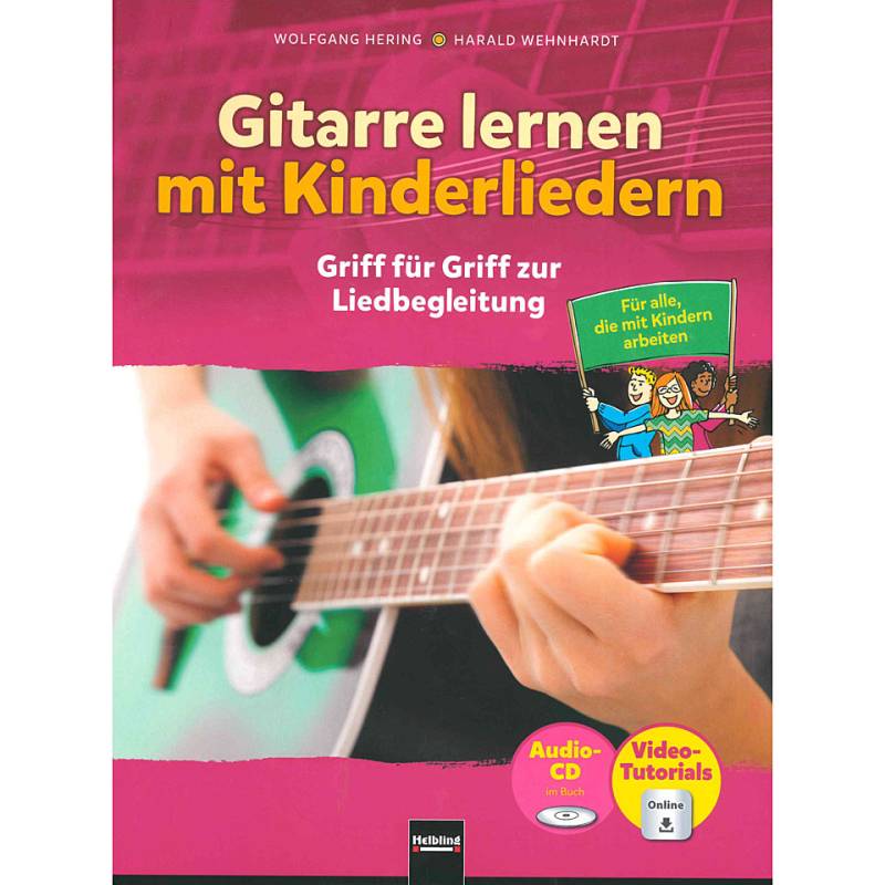 Helbling Gitarre lernen mit Kinderliedern Lehrbuch von Helbling