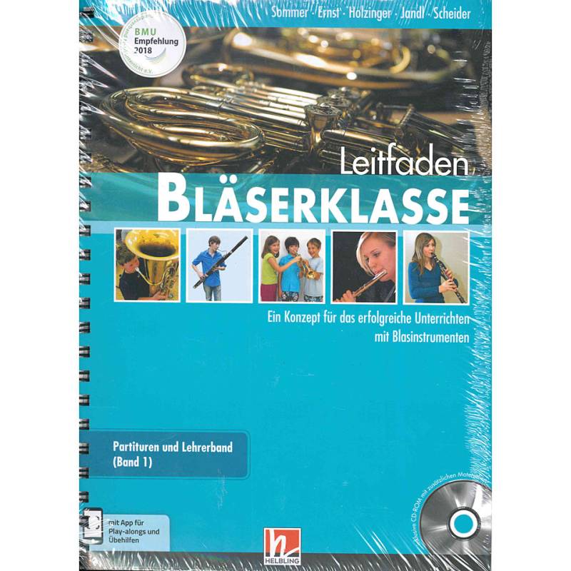 Helbling Leitfaden Bläserklasse Band 1/2 Lehrerband Lehrbuch von Helbling