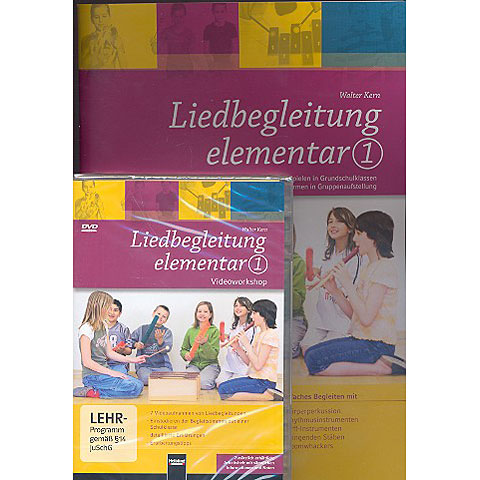 Helbling Liedbegleitung Elementar 1 - Paketangebot Lehrbuch von Helbling