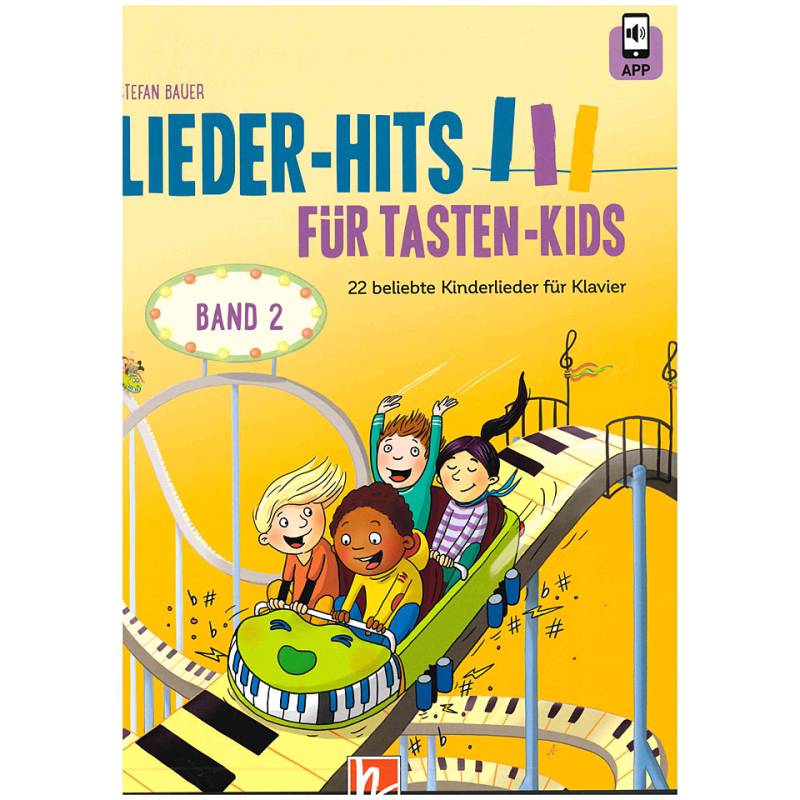 Helbling Lieder-Hits für Tasten-Kids Band 2 Notenbuch von Helbling
