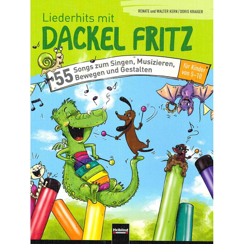 Helbling Liederhits mit Dackel Fritz Notenbuch von Helbling