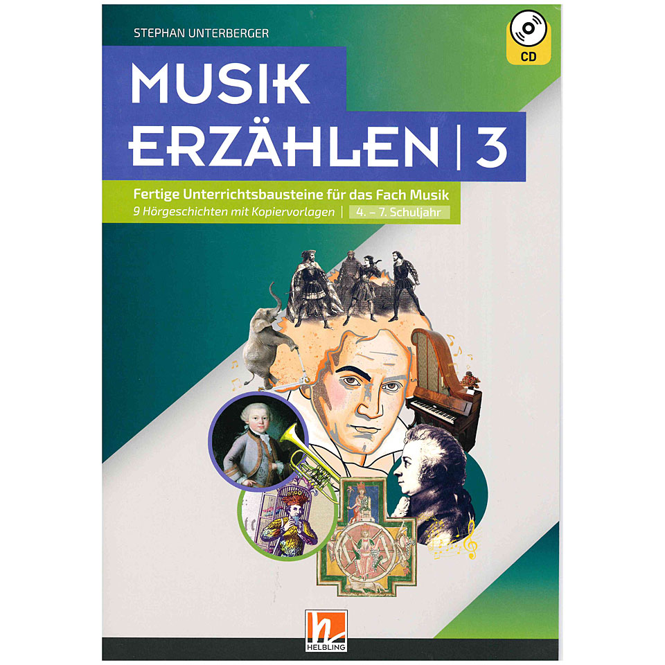 Helbling Musik erzählen 3 Lehrbuch von Helbling