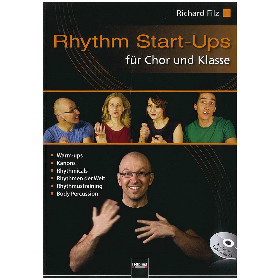Helbling Rhythm Start-ups für Chor und Klasse Lehrbuch von Helbling