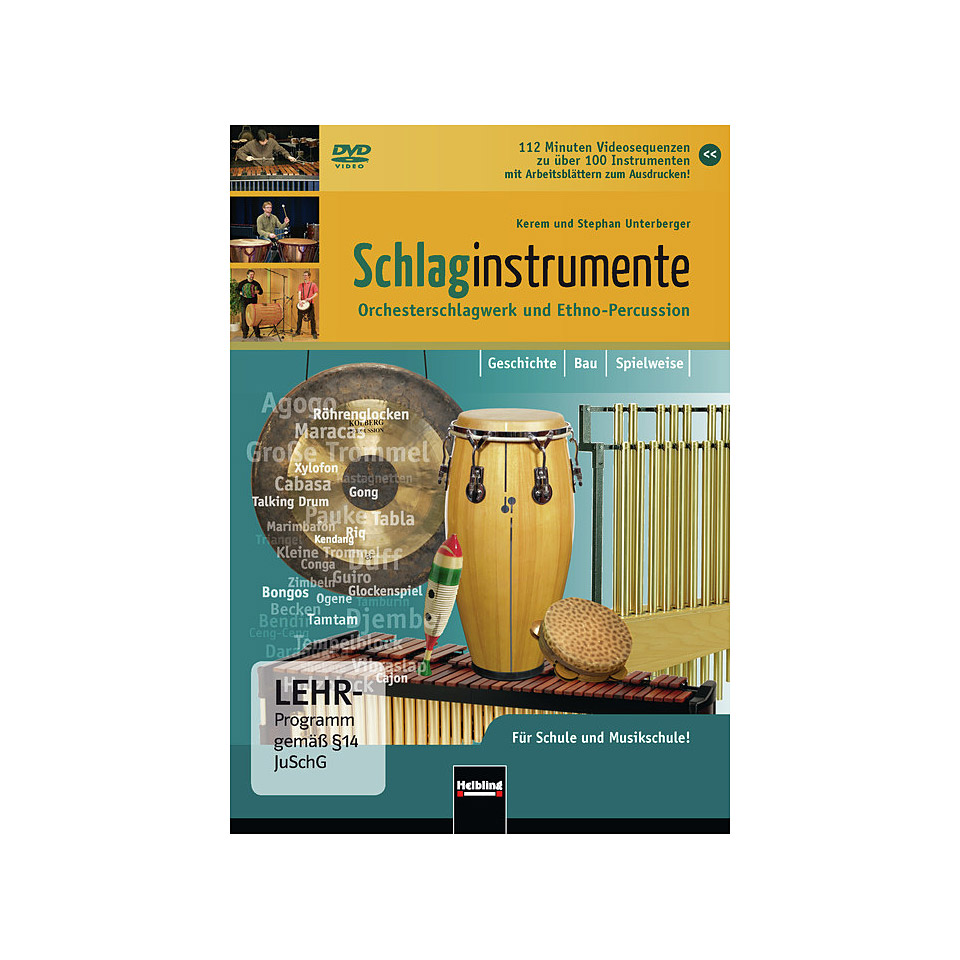 Helbling Schlaginstrumente - Orchesterschlagwerk und Ethno-Percussion von Helbling