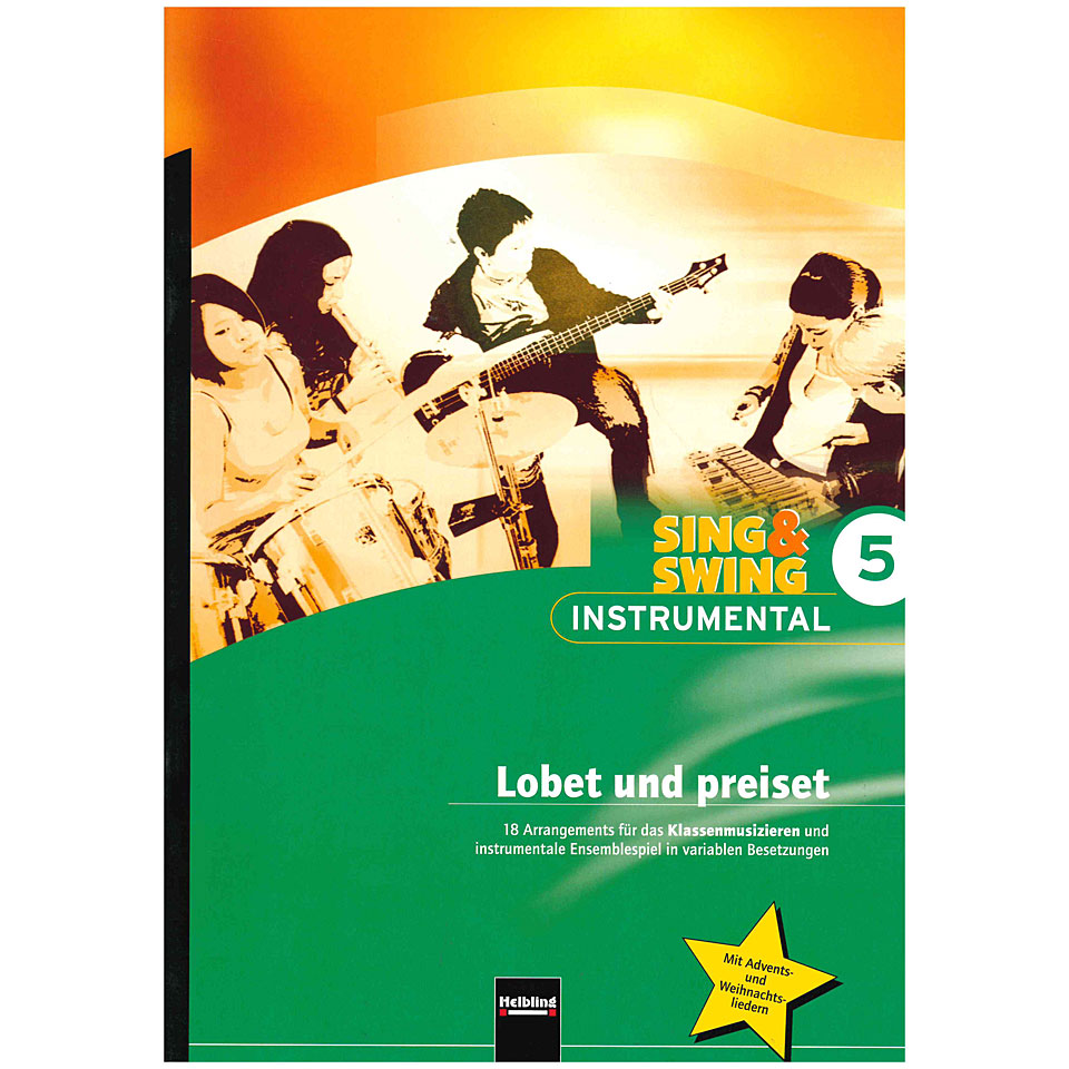 Helbling Sing & Swing - Instrumental 5: Lobet und preiset Lehrbuch Helbling Sing & Swing - Instrumental 5: Lobet und preiset Lehrbuch von Helbling