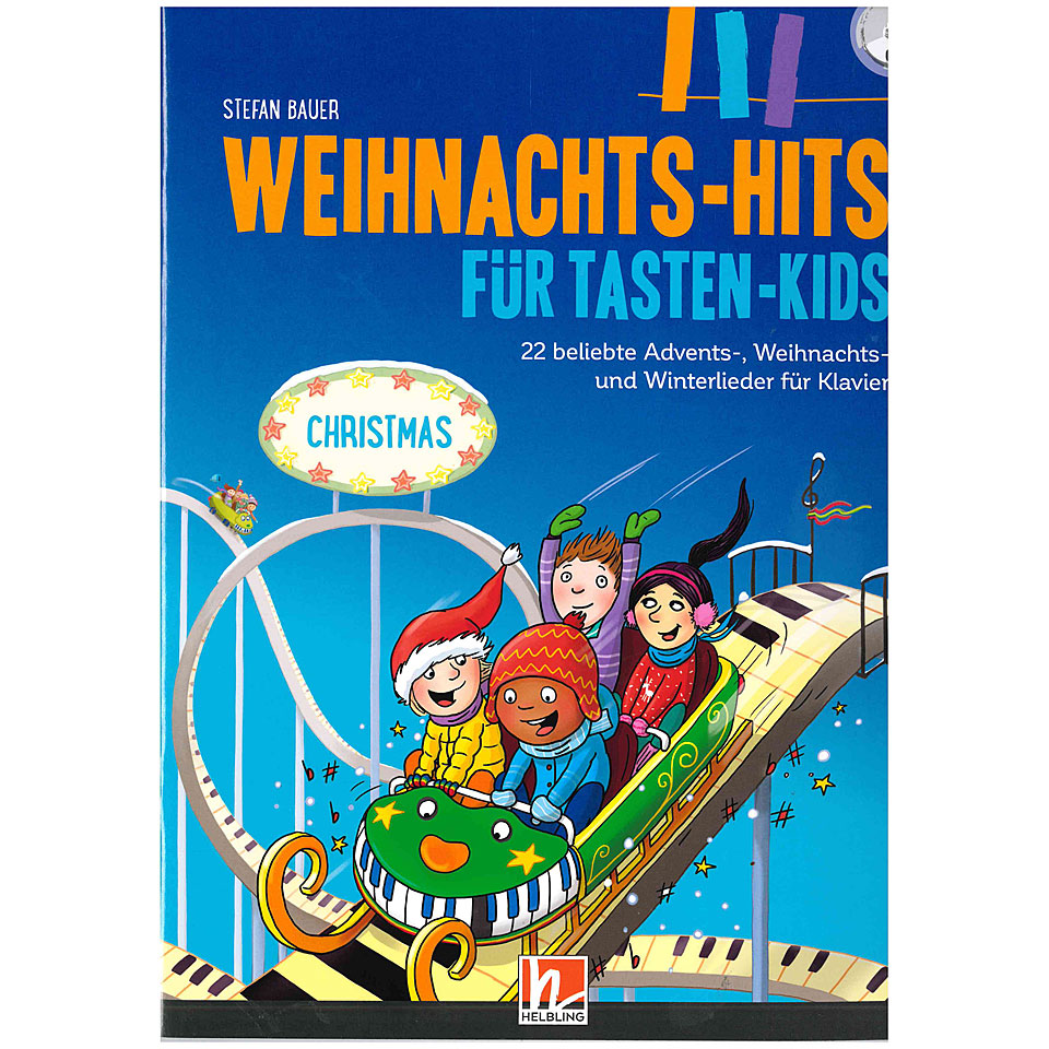 Helbling Weihnachts-Hits für Tasten-Kids Notenbuch von Helbling