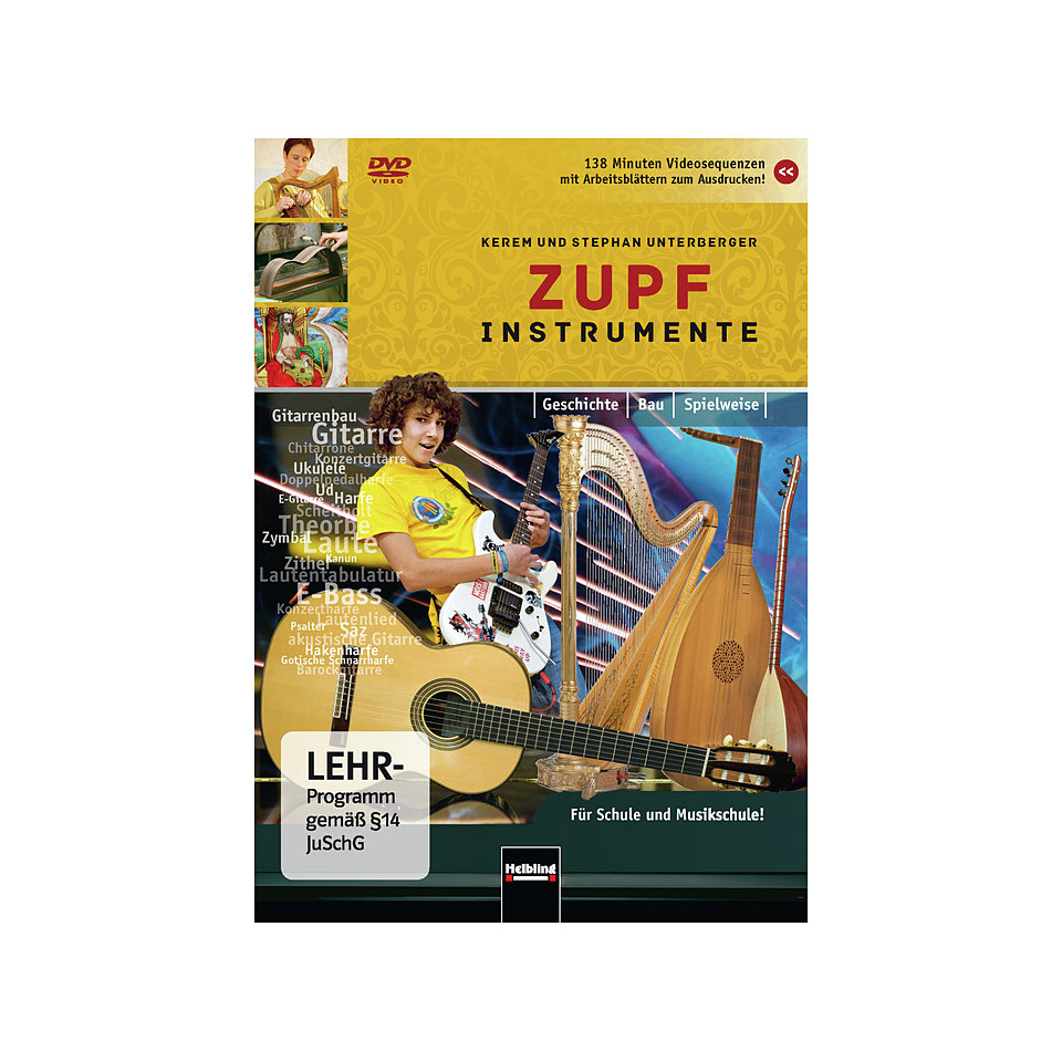 Helbling Zupfinstrumente - Geschichte - Bau - Spielweise DVD von Helbling