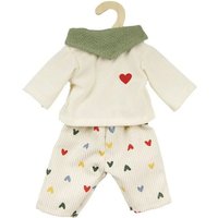 Puppen-Kordhose ''Herz-Konfetti'' mit T-Shirt und Nickituch, Gr. 35-45 cm Puppen-Kordhose ''Herz-Konfetti'' mit T-Shirt und Nickituch, Gr. 35-45 cm von Heless GmbH