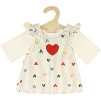 Puppen-Kordkleid ''Herz-Konfetti'' mit T-Shirt, Gr. 35-45 cm von Heless GmbH