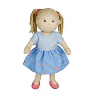 Stoffpuppe ''Nela'' mit Kleidchen zum An- und Ausziehen, 32 cm Stoffpuppe ''Nela'' mit Kleidchen zum An- und Ausziehen, 32 cm von Heless GmbH