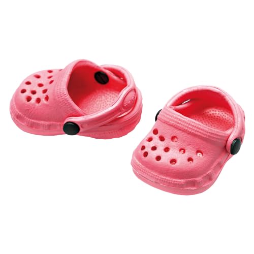 Heless 2010 - Schuhe für Puppen, kultige Clogs in Pink, Größe 28 - 33 cm von Heless