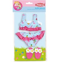 Bikini mit Schläppchen, 35-45 cm von Heless