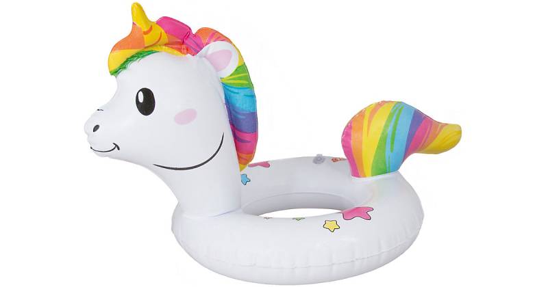 Puppen-Schwimmring, 35-45 cm Einhorn Henri Gr. 35-45 cm, Puppenzubehör regenbogen von Heless