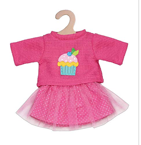 Heless 1050 - Bekleidungs-Set für Puppen, 2 teilig mit Pullover und Tüllrock, in den Farbvarianten Blau, Rosa und Pink, 1 von 3 Designs (zufällige Auswahl), Größe 28 - 35 cm Heless 1050 - Bekleidungs-Set für Puppen, 2 teilig mit Pullover und Tüllrock, in den Farbvarianten Blau, Rosa und Pink, 1 von 3 Designs (zufällige Auswahl), Größe 28 - 35 cm von Heless