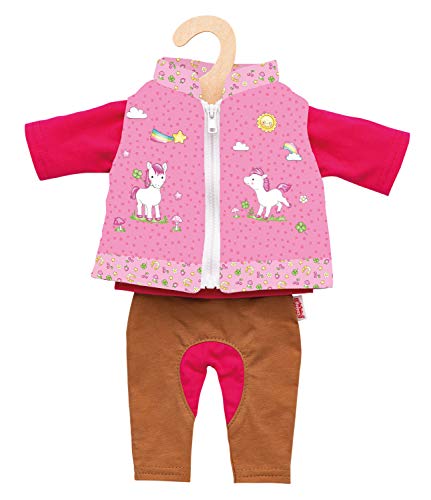 Heless 1070 - Bekleidungs-Set für Puppen, Reiter-Outfit Lina, 3 teilig mit Hose, Shirt und Weste, Größe 28 - 35 cm Heless 1070 - Bekleidungs-Set für Puppen, Reiter-Outfit Lina, 3 teilig mit Hose, Shirt und Weste, Größe 28 - 35 cm von Heless