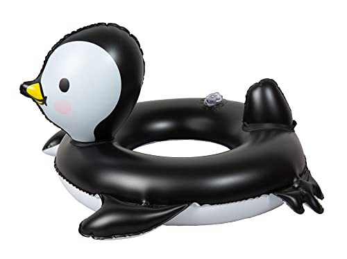Heless 111 - Schwimmring für Puppen, im Pinguin Pünktchen Design, Größe 35 - 45 cm, für Bade-Spaß im Pool, im See und der Badewanne Heless 111 - Schwimmring für Puppen, im Pinguin Pünktchen Design, Größe 35 - 45 cm, für Bade-Spaß im Pool, im See und der Badewanne von Heless