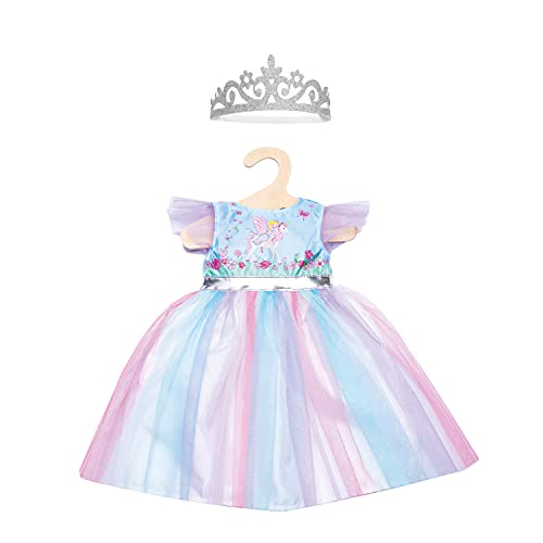 Heless 1130 - Kleid für Puppen im Design Fee und Einhorn, mit silberner Krone, Größe 28 - 35 cm Heless 1130 - Kleid für Puppen im Design Fee und Einhorn, mit silberner Krone, Größe 28 - 35 cm von Heless