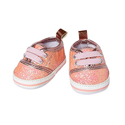 Heless 148 - Glitzer-Sneaker für Puppen, in Rosa, Größe 38 - 45 cm, schickes Schuhwerk mit Wow-Effekt für besondere Anlässe Heless 148 - Glitzer-Sneaker für Puppen, in Rosa, Größe 38 - 45 cm, schickes Schuhwerk mit Wow-Effekt für besondere Anlässe von Heless