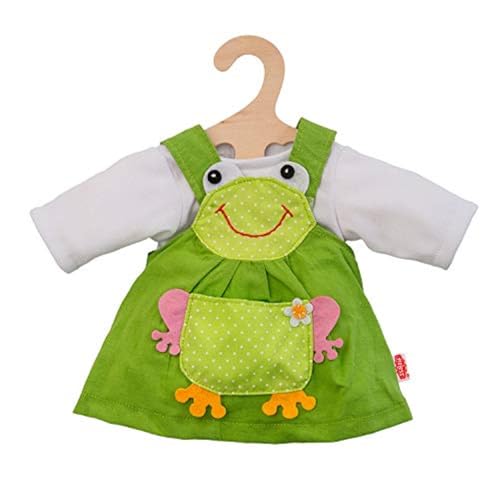 Heless 1488 - Bekleidungs-Set für Puppen im Froschi Design 2 teilig, Kleid und T-Shirt, Größe 28 - 35 cm Heless 1488 - Bekleidungs-Set für Puppen im Froschi Design 2 teilig, Kleid und T-Shirt, Größe 28 - 35 cm von Heless