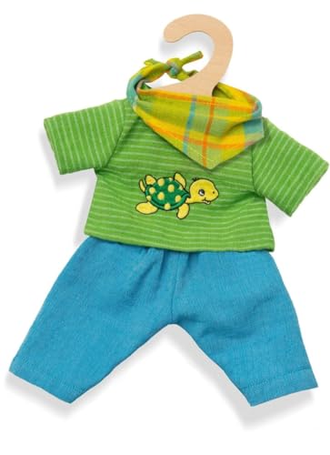 Heless 1721 - Fair Trade Bekleidungs-Set für Puppen, Outfit Max, 3 teilig mit Hose, Shirt und pfiffigem Halstuch, Größe 28 - 35 cm Heless 1721 - Fair Trade Bekleidungs-Set für Puppen, Outfit Max, 3 teilig mit Hose, Shirt und pfiffigem Halstuch, Größe 28 - 35 cm von Heless