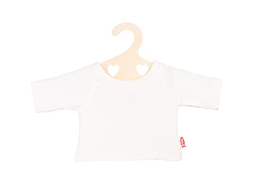 Heless 1956 - T-Shirt für Puppen in Weiß, Größe 28 - 35 cm von Heless