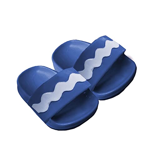 Heless 2008 - Bade-Schuhe für Puppen, trendige Badeschlappen in Blau, Größe 38 - 45 cm von Heless