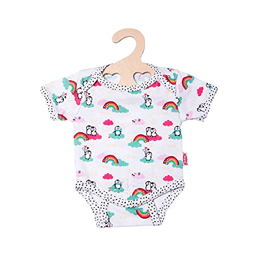 Heless 2121 - Body für Puppen im Pinguin Pünktchen Design, Größe 35 – 45 cm von Heless
