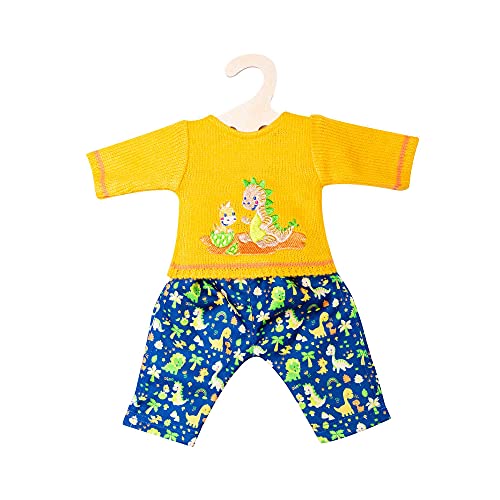 Heless 2134 - Bekleidungs-Set für Puppen im Dino-Design, 2 teilig mit Strick-Pullover und bunt bedruckter Hose, Größe 35 - 45 cm Heless 2134 - Bekleidungs-Set für Puppen im Dino-Design, 2 teilig mit Strick-Pullover und bunt bedruckter Hose, Größe 35 - 45 cm von Heless