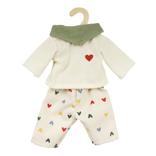 Heless 2516 - Puppenkleidung ''Herz-Konfetti'', 3-teiliges Set mit Kordhose, T-Shirt und Tuch, für Puppen und Kuscheltiere der Größe 35-45 cm Heless 2516 - Puppenkleidung ''Herz-Konfetti'', 3-teiliges Set mit Kordhose, T-Shirt und Tuch, für Puppen und Kuscheltiere der Größe 35-45 cm von Heless