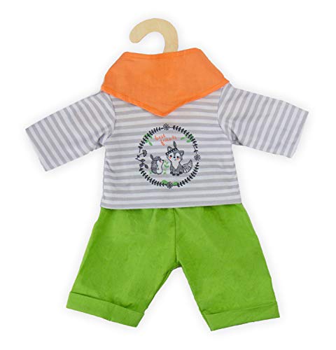 Heless 2915 - Bekleidungs-Set für Puppen im Foxy Design, 3 teilig mit Hose, Shirt und Halstuch, Größe 35 - 45 cm Heless 2915 - Bekleidungs-Set für Puppen im Foxy Design, 3 teilig mit Hose, Shirt und Halstuch, Größe 35 - 45 cm von Heless
