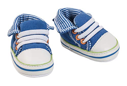 Heless 447 - Sneaker für Puppen, blau, Größe 38 - 45 cm von Heless