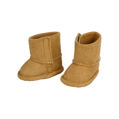 Heless 544 - Stiefel für Puppen, in Braun und in Wildleder-Optik, für Puppen und Kuscheltiere der Größe 38-45 cm von Heless