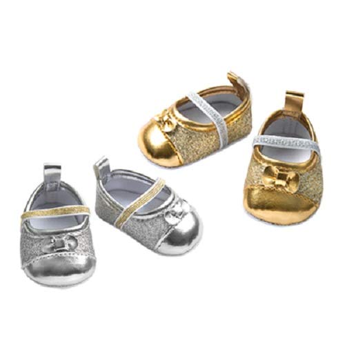 Heless 7421 Puppenkleidung Glitzerballerinas in Größe 30-34cm Heless 7421 Puppenkleidung Glitzerballerinas in Größe 30-34cm von Heless