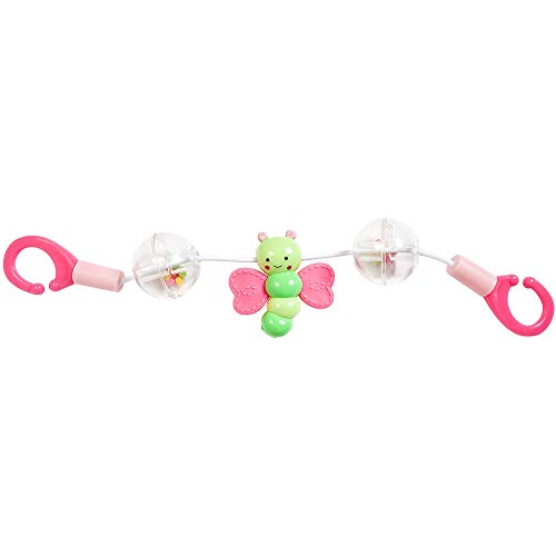 Heless 822 - Rasselkette für den Puppenwagen mit Schmetterling, Länge ca. 28,5 cm, für den Spielspaß unterwegs Heless 822 - Rasselkette für den Puppenwagen mit Schmetterling, Länge ca. 28,5 cm, für den Spielspaß unterwegs von Heless