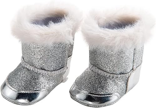 Heless 844 - Stiefel für Puppen, silber, Größe 38 - 45 cm Heless 844 - Stiefel für Puppen, silber, Größe 38 - 45 cm von Heless