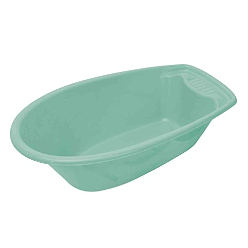 Heless 912 - Puppenbadewanne, ca. 40,5 x 23 x 13 cm groß, mintfarben, toller Badespaß für Puppen von Heless