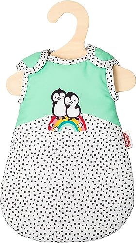 Heless 9194 - Schlafsack für Puppen im Pinguin Pünktchen Design, mit Pinguin-Aufdruck und Klettverschluss, kuschelweich, Größe 20 - 25 cm Heless 9194 - Schlafsack für Puppen im Pinguin Pünktchen Design, mit Pinguin-Aufdruck und Klettverschluss, kuschelweich, Größe 20 - 25 cm von Heless