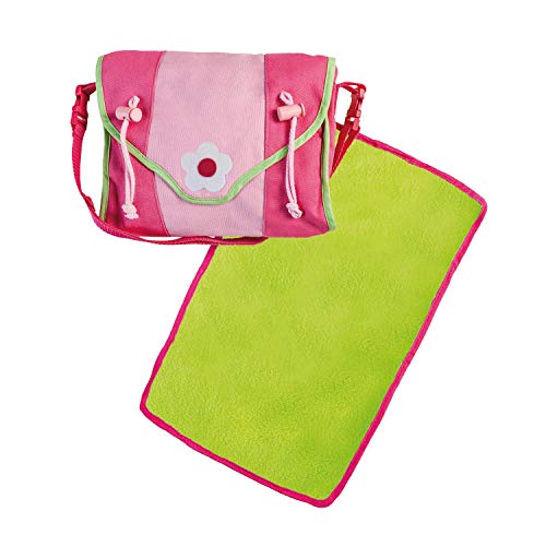 Heless 977 - Wickeltasche mit separater Wickelunterlage und Windel, 3 teilig Heless 977 - Wickeltasche mit separater Wickelunterlage und Windel, 3 teilig von Heless
