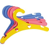 Heless - Bunte Puppenkleiderbügel, 5 St. von Heless