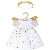 Heless - Kleid Schutzengel mit Sternen-Haarband, Gr. 35-45 cm von Heless